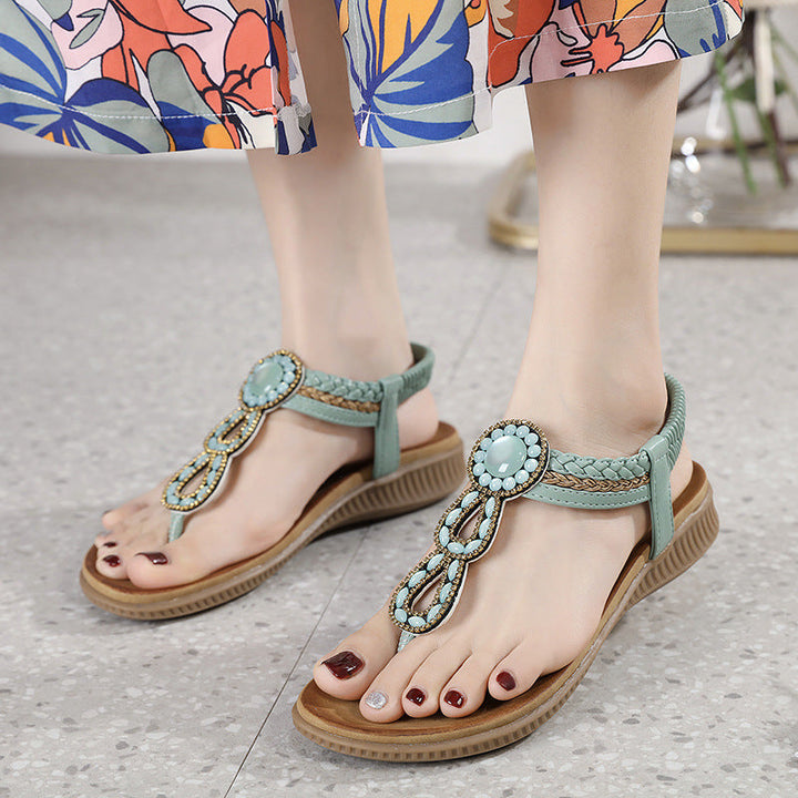 Boho Thong Sandals Women Flip Flops