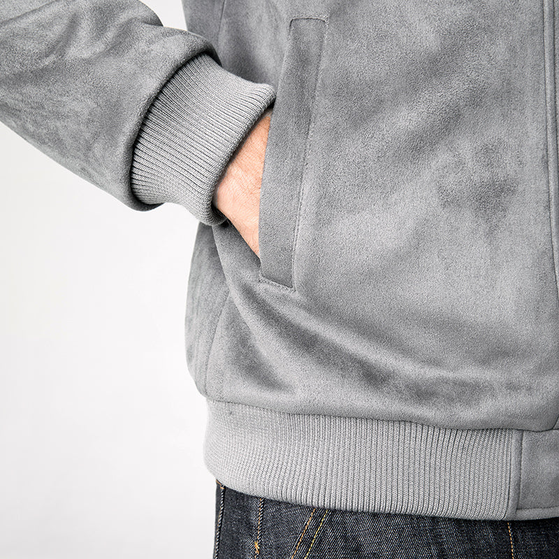 Men's suede jacket