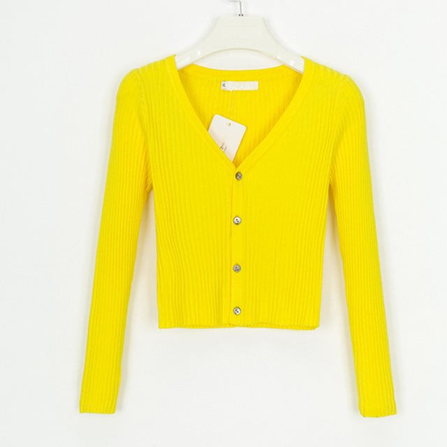 sweater cardigan women Slim sweaters - Clevecorner