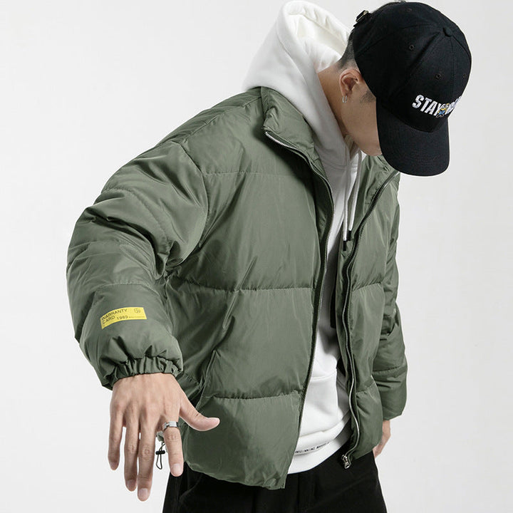 Men's Stand Collar Padded Jacket