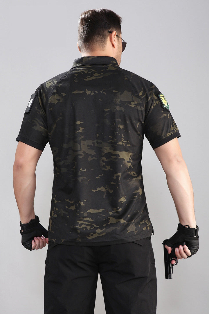 Men's Tactical Camouflage Short-Sleeve T-Shirt