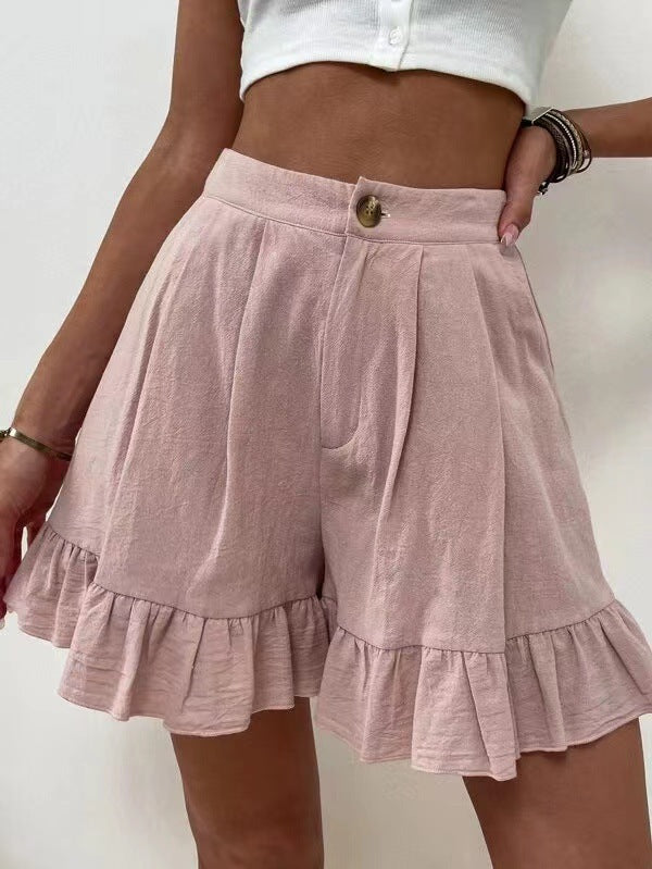 Women's High Waist Shorts - Clevecorner