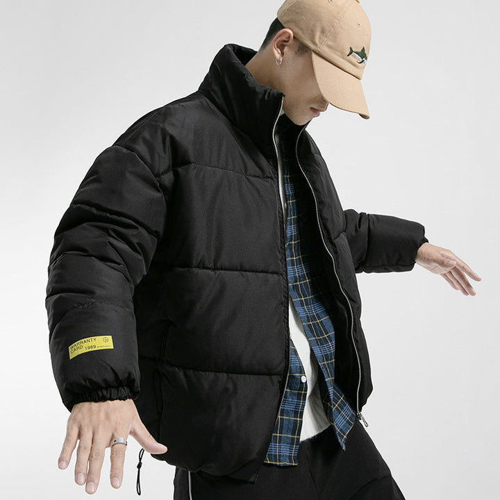 Men's Stand Collar Padded Jacket