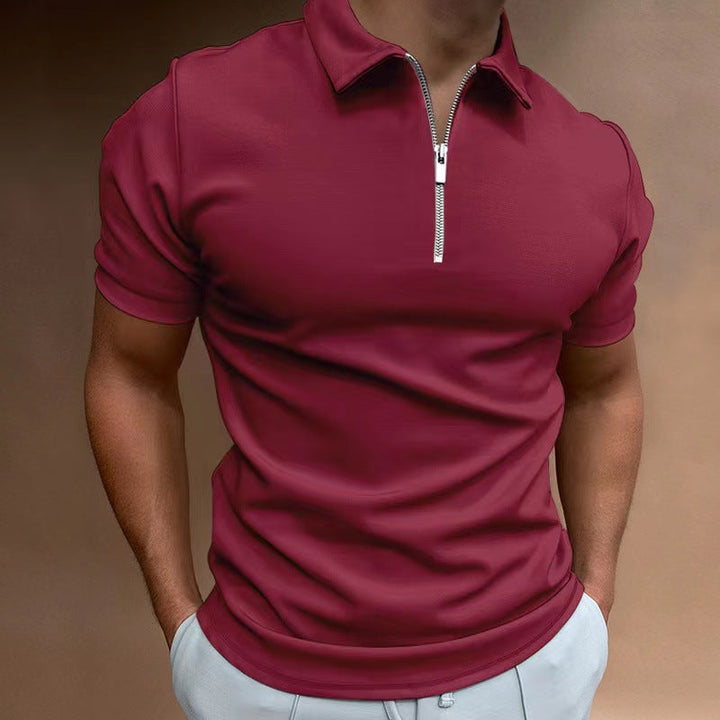 Men's Casual Short Sleeve Polo Shirt