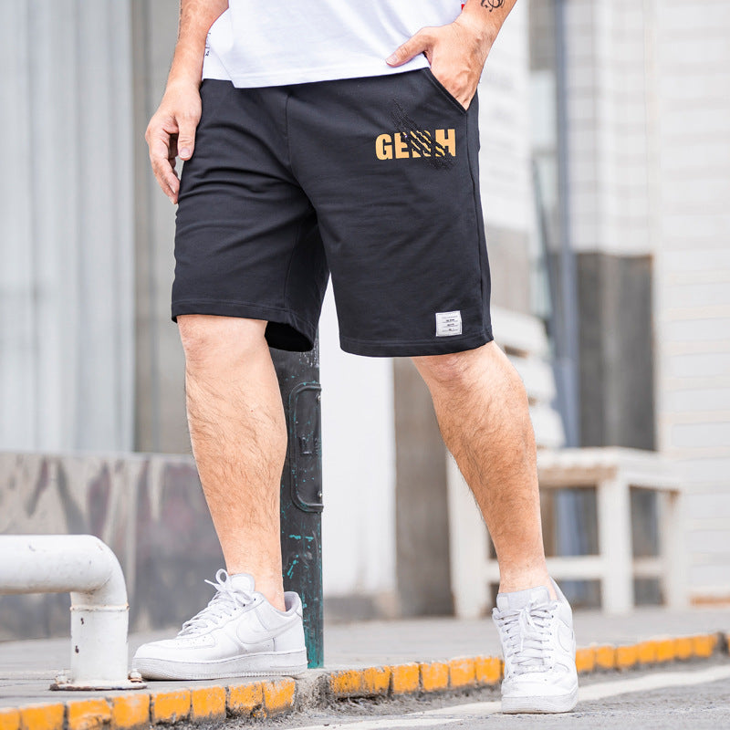 Men's Summer Thin Straight Elastic Casual Shorts