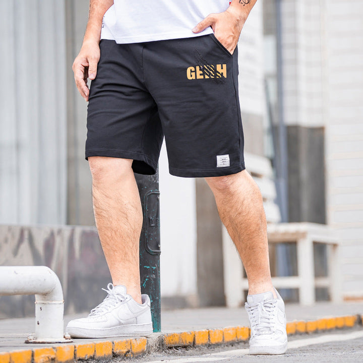 Men's Summer Thin Straight Elastic Casual Shorts