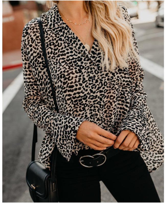 Summer Chiffon Blouse Tops For Women - Clevecorner