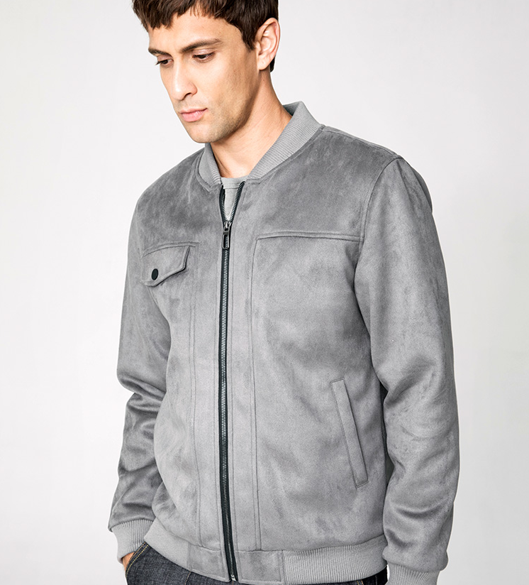 Men's suede jacket