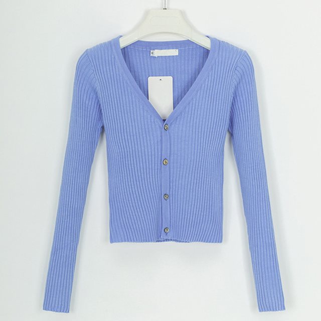 sweater cardigan women Slim sweaters - Clevecorner