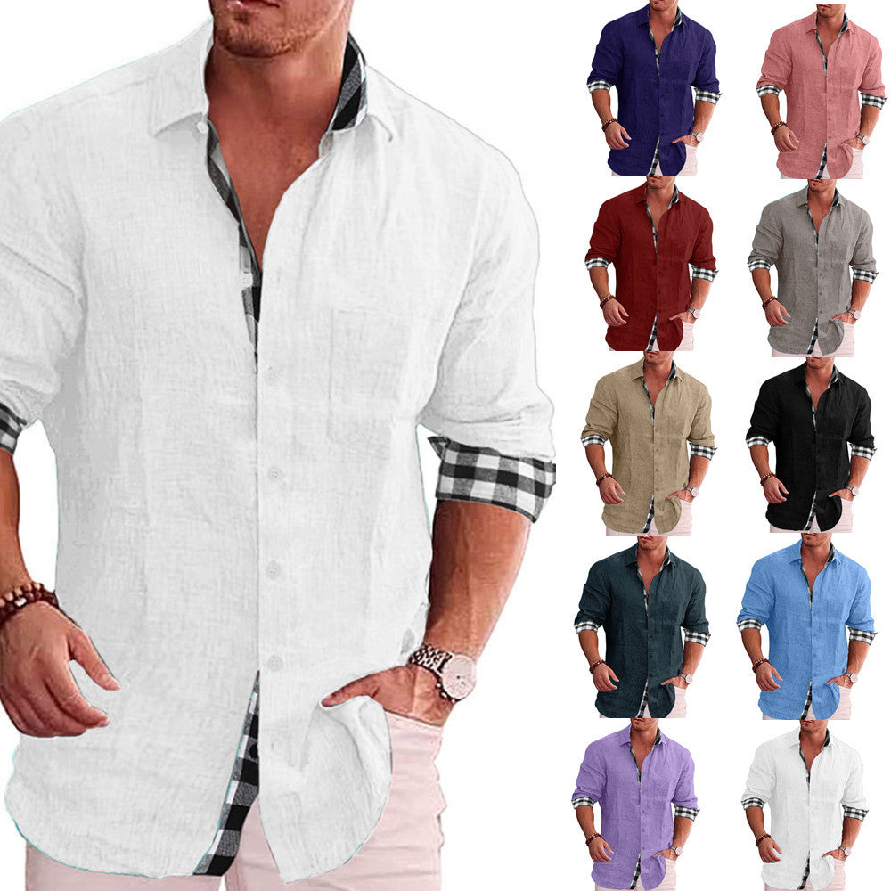 Ultimate Comfort Men's Casual Long Sleeve Shirt