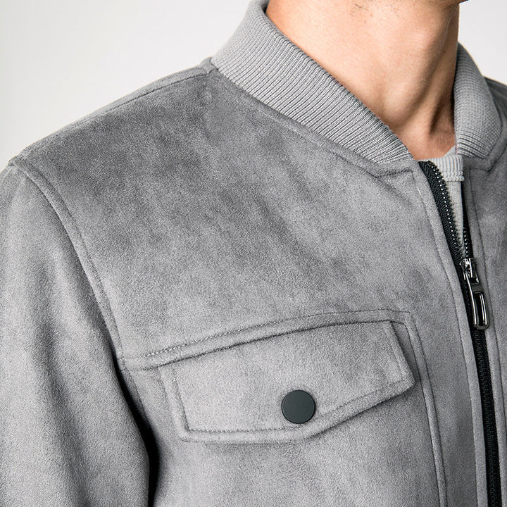 Men's suede jacket