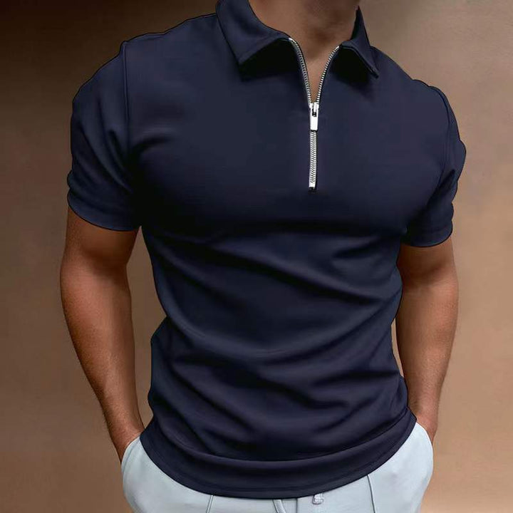 Men's Casual Short Sleeve Polo Shirt