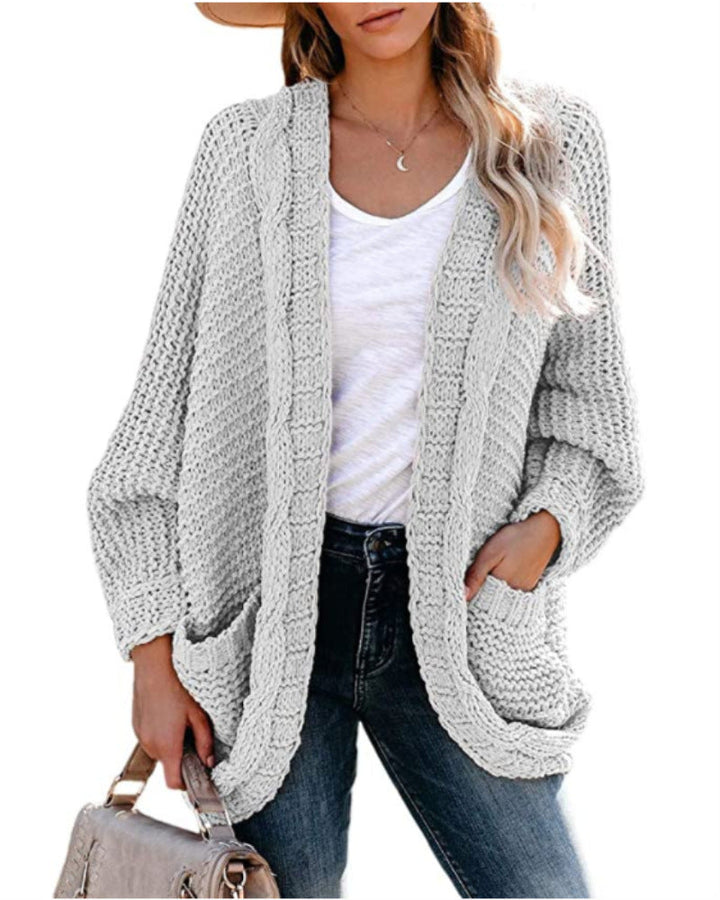 Twist cardigan sweater - Clevecorner