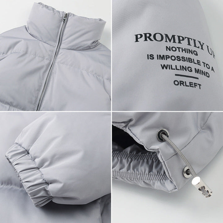 Men's Stand Collar Padded Jacket