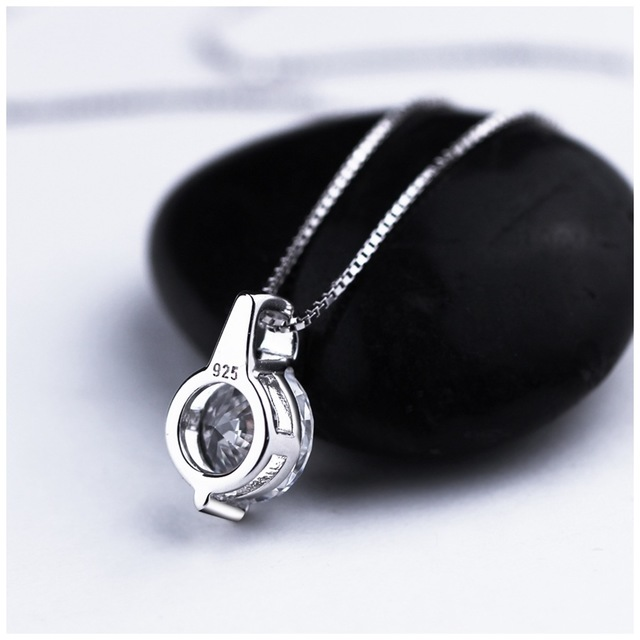 S925 Sterling Silver Cubic Zirconia Necklace
