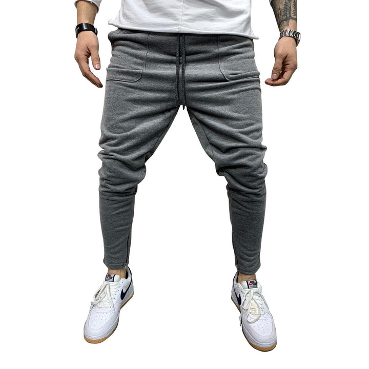 Jogging pocket casual pants
