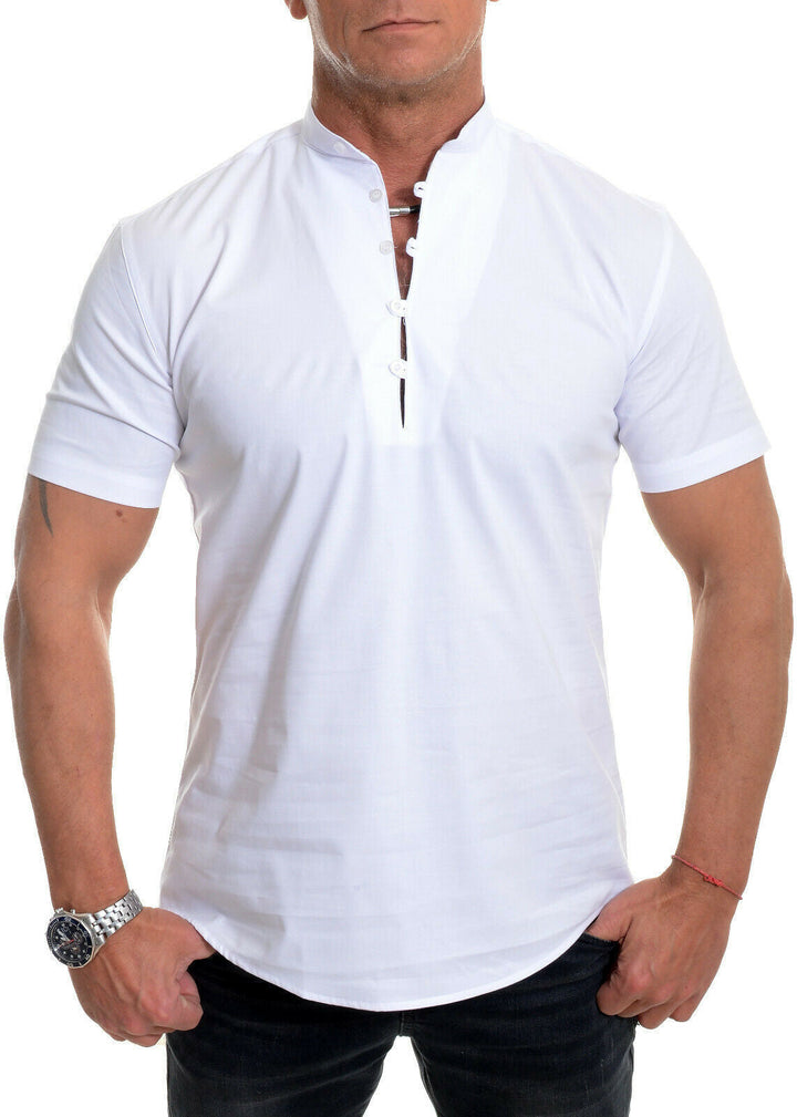 Casual Men's Short Sleeve Shirt