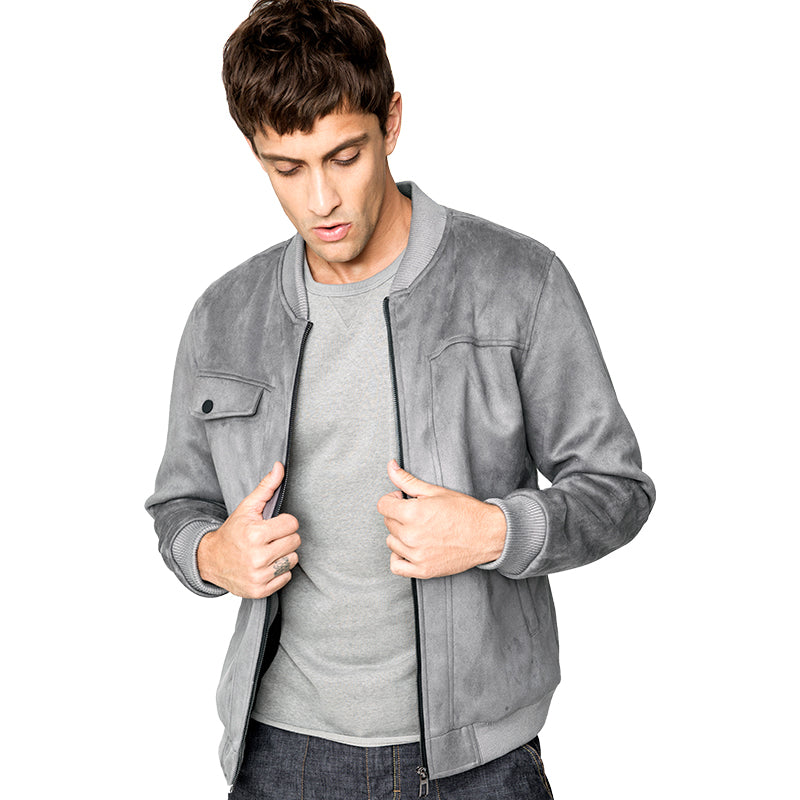 Men's suede jacket