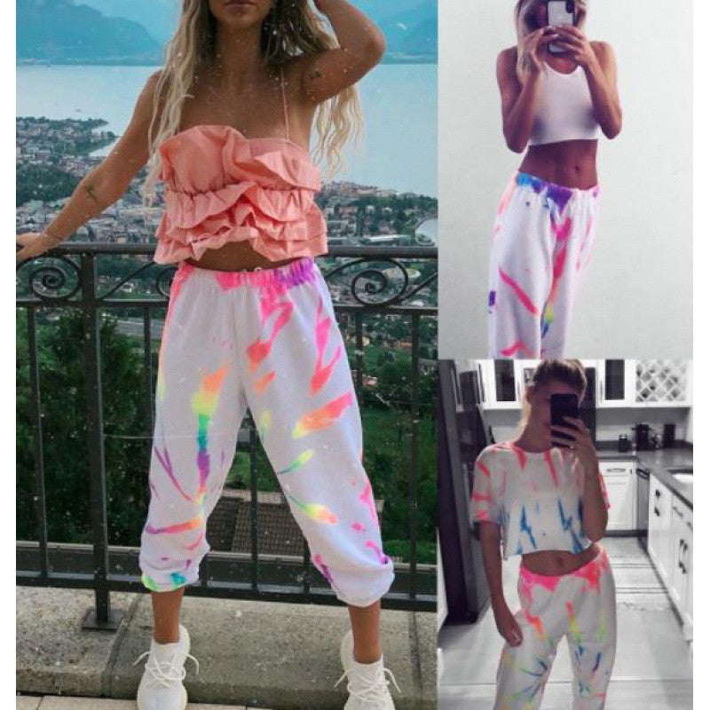 Women Summer Casual Pants - Clevecorner