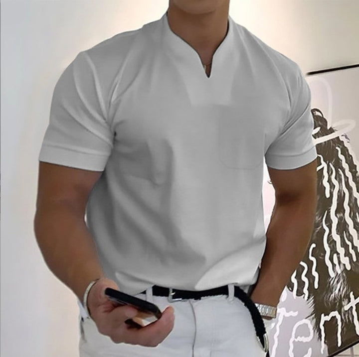 Gentleman Short Sleeve T-Shirt With Pocket
