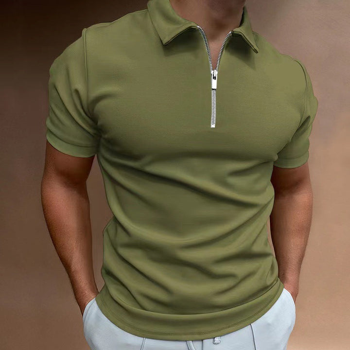 Men's Casual Short Sleeve Polo Shirt