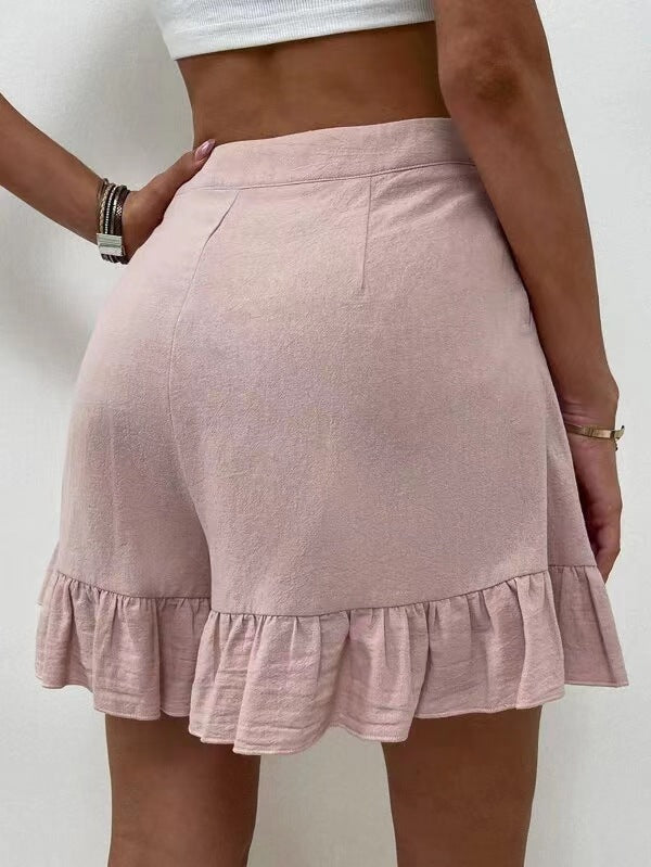 Women's High Waist Shorts - Clevecorner