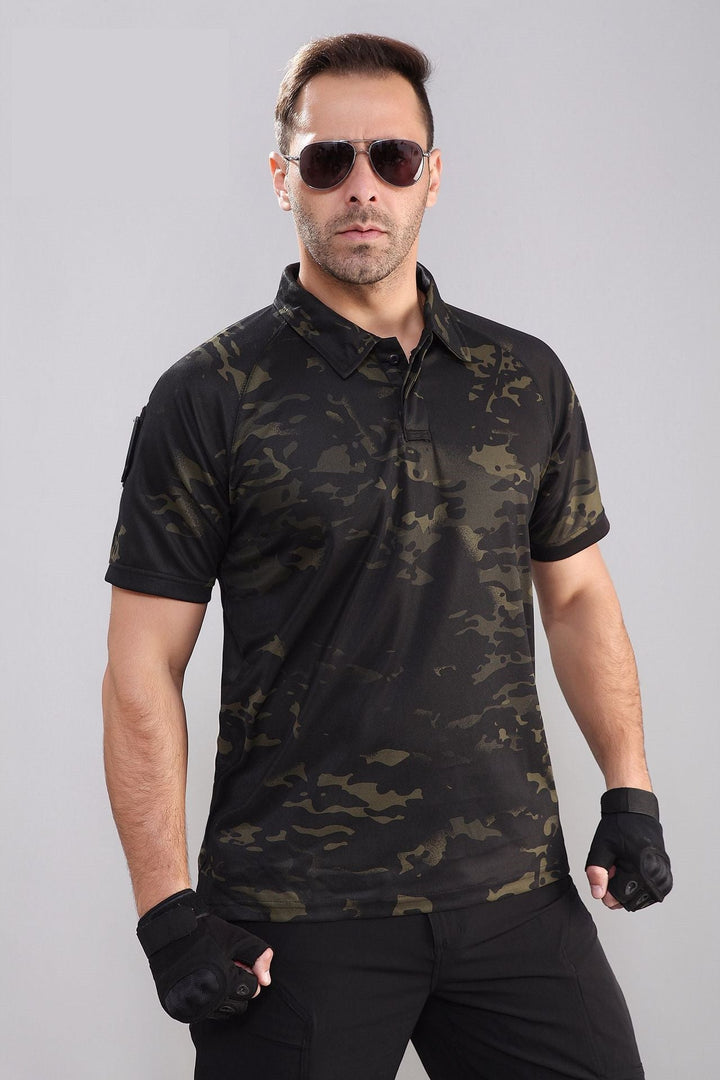 Men's Tactical Camouflage Short-Sleeve T-Shirt