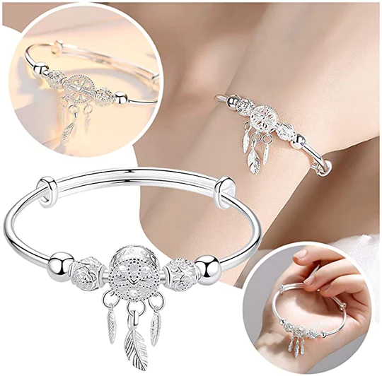 Clevecorner™ Dreamcatcher Charm Bracelet