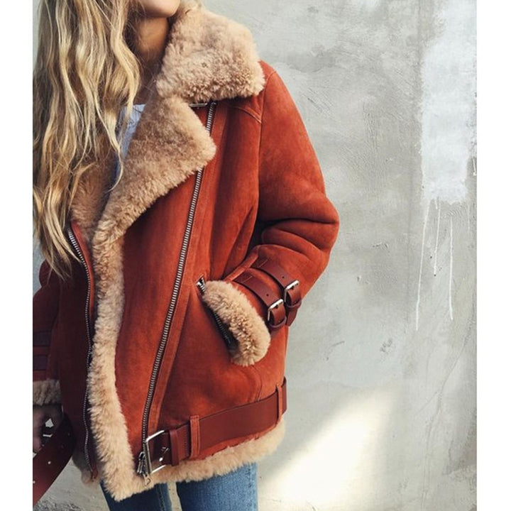 Women Hot Cotton Plus Size Overcoat Thick Autumn Jacket