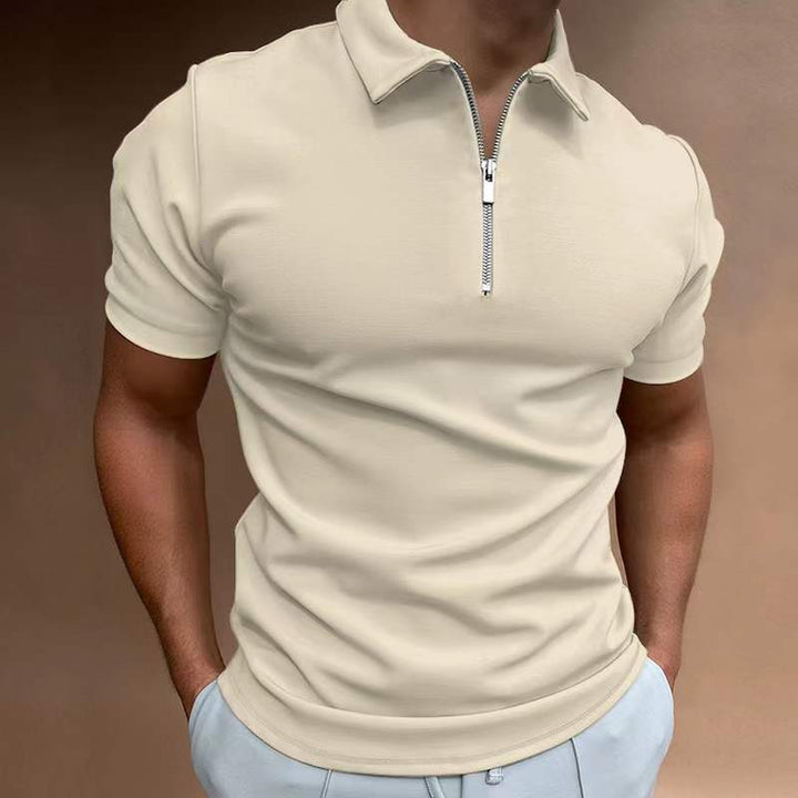 Men's Casual Short Sleeve Polo Shirt