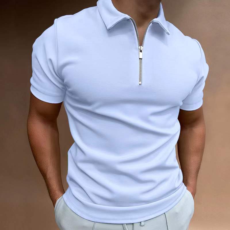 Men's Casual Short Sleeve Polo Shirt