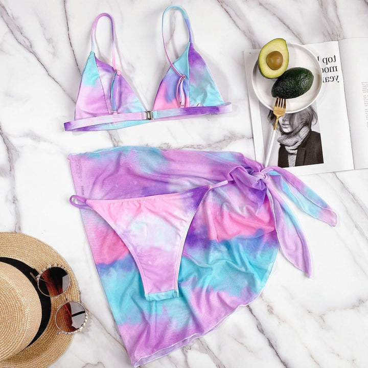 Women's Swimwear Triangle Micro Bikini Set Swimwear - Clevecorner