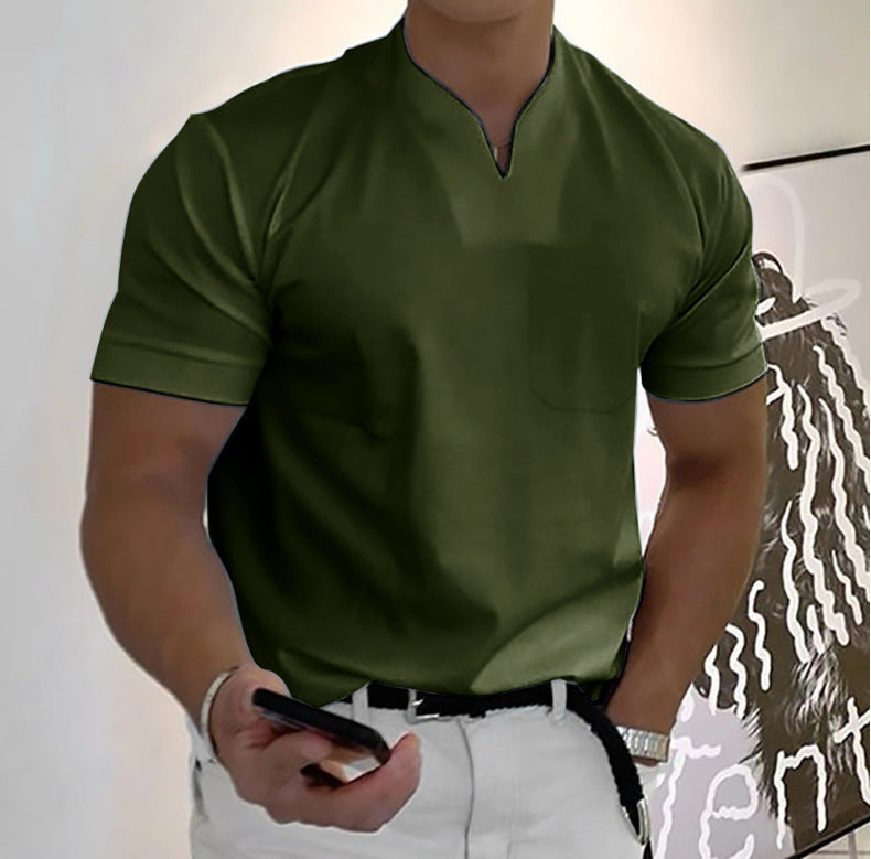 Gentleman Short Sleeve T-Shirt With Pocket