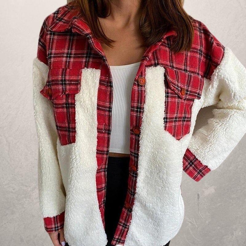 Ladies jacket Christmas mesh cashmere jacket