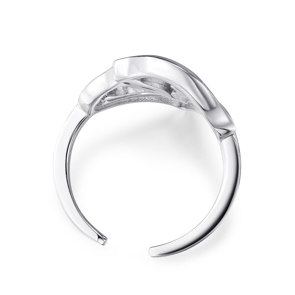 S925 Sterling Silver Horse Head Ring