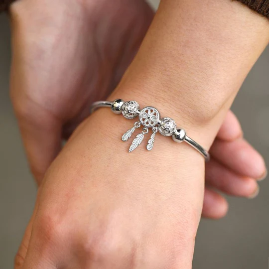 Clevecorner™ Dreamcatcher Charm Bracelet