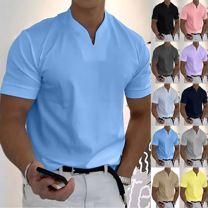 Gentleman Short Sleeve T-Shirt With Pocket