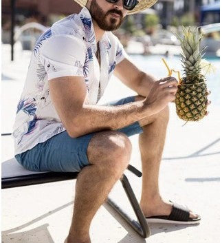 Men's Printed Hawaiian Shirt
