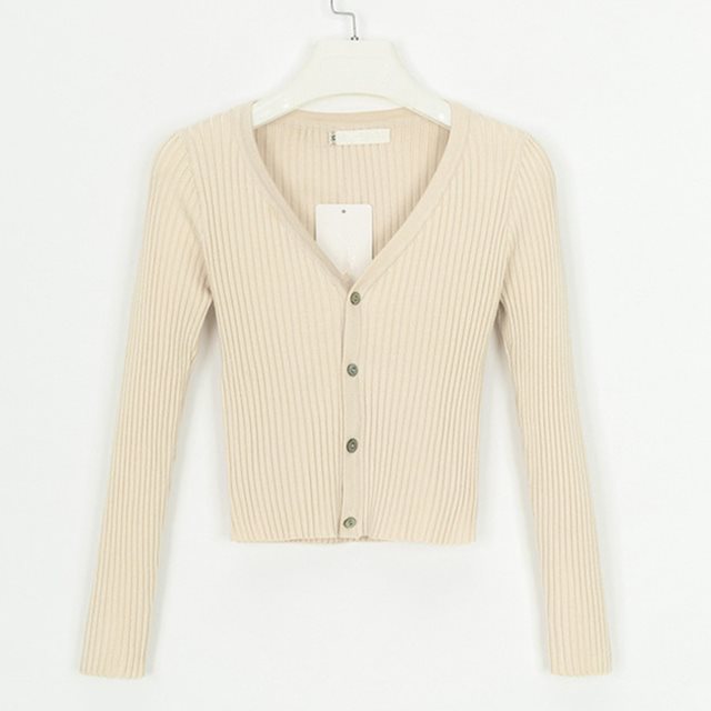 sweater cardigan women Slim sweaters - Clevecorner