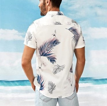 Men's Printed Hawaiian Shirt