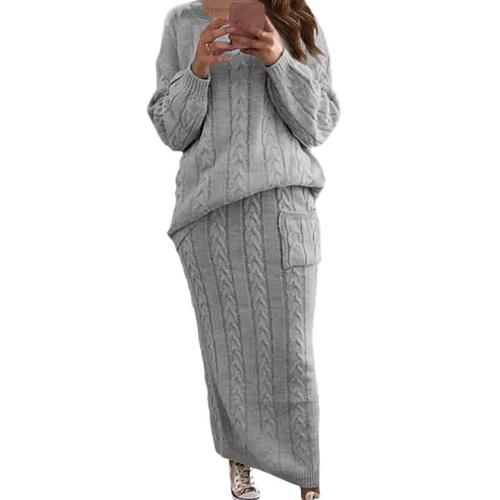 Fashion Twist Sweater Set