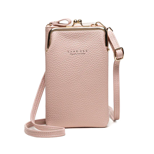 Clevecorner™ CRYSTAL LEATHER SHOULDER BAG