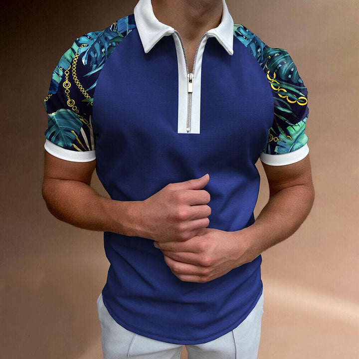 Euro-American Men's Casual Short Sleeve