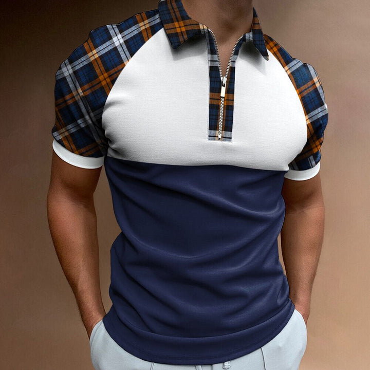 Euro-American Men's Casual Short Sleeve