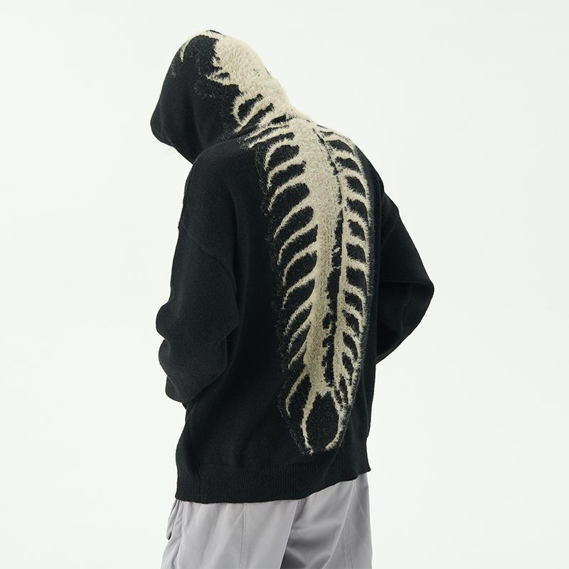 Clevecorner™ Knitted Centipede Hoodie
