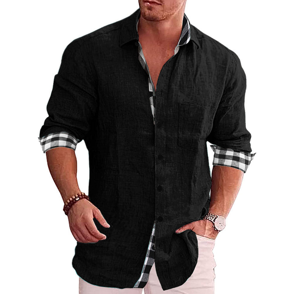 Ultimate Comfort Men's Casual Long Sleeve Shirt