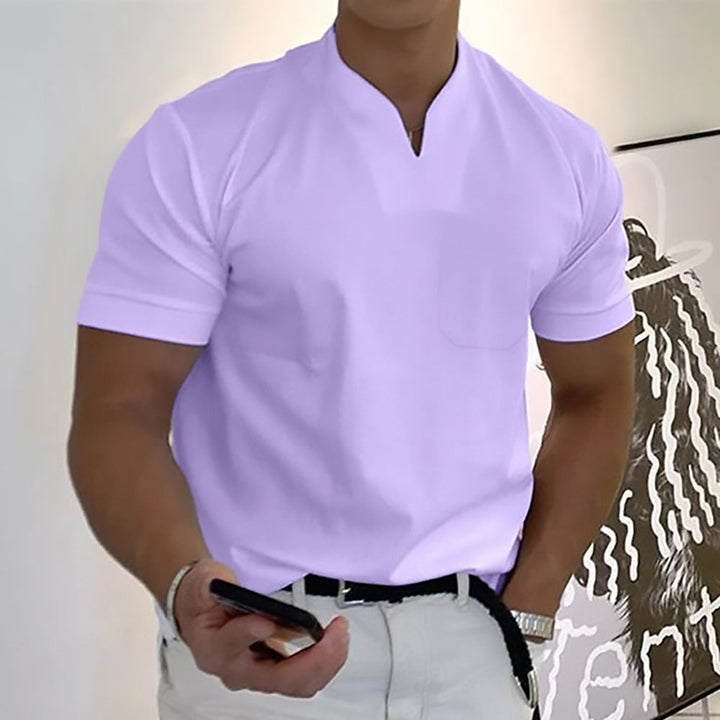 Gentleman Short Sleeve T-Shirt With Pocket