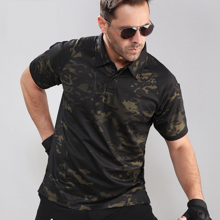 Men's Tactical Camouflage Short-Sleeve T-Shirt