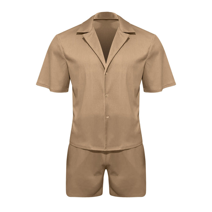 Men's Suit Fashion Stripe Two Piece Suit