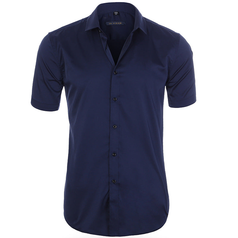 Clevecorner™ Breathable Elastic Anti-Wrinkle Short Sleeve Shirt